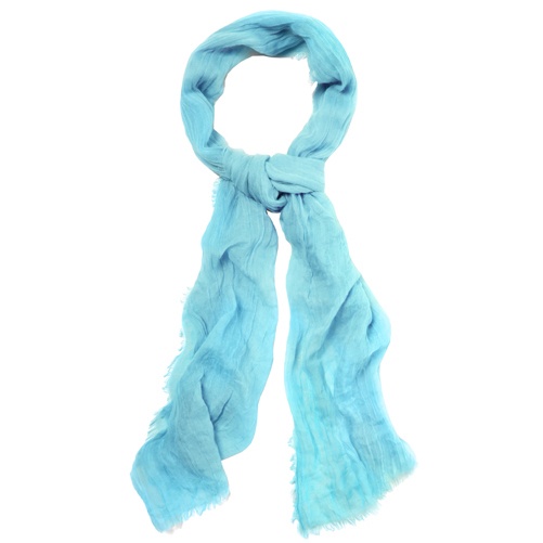 Logo trade advertising products picture of: Ladies scarf, sky blue
