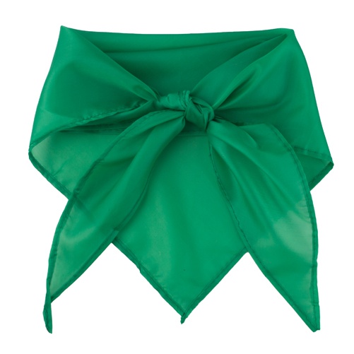 Logo trade promotional gifts image of: Triangle scarf, green