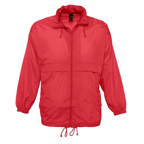 Logo trade promotional merchandise image of: unisex jacket, red