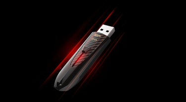 Logo trade promotional product photo of: Pendrive Silicon Power Blaze B25, black
