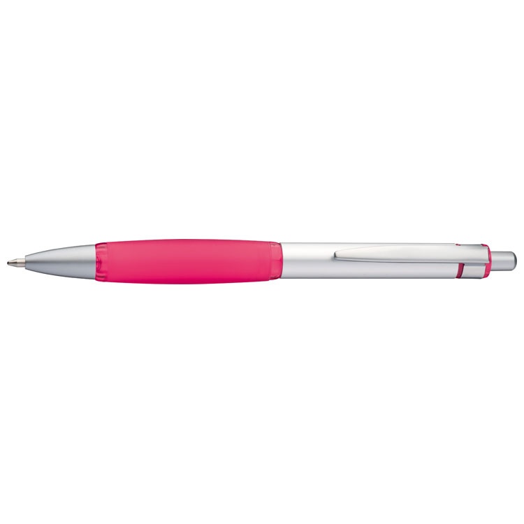Logotrade advertising product image of: Metal ball pen ANKARA, pink
