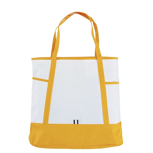 Logo trade promotional products image of: P-600D multipurpose bag, yellow
