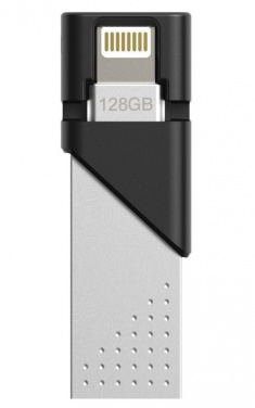 Logo trade promotional giveaway photo of: USB stick Silicon Power xDrive Z50, black