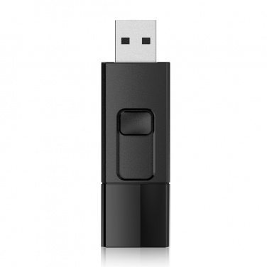 Logotrade promotional giveaway picture of: Pendrive Silicon Power Secure G50 16GB, black