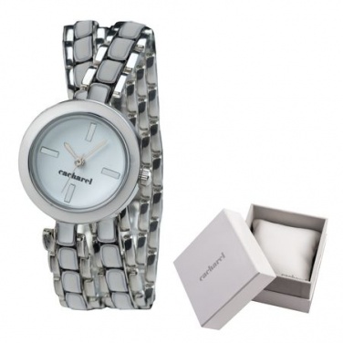 Logo trade corporate gifts picture of: Watch Pompadour Blanc