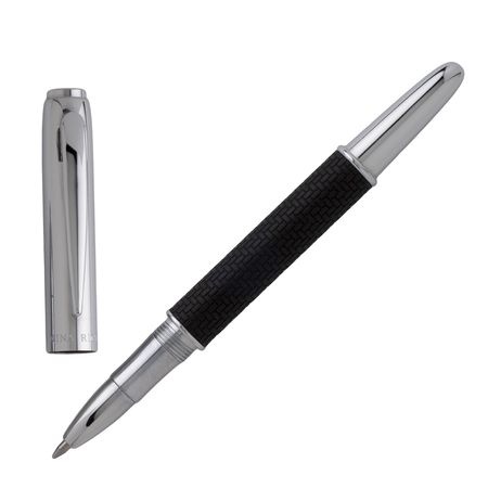 Logo trade business gift photo of: Rollerball pen Trame, black