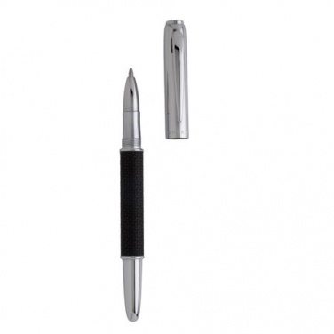 Logo trade promotional giveaway photo of: Rollerball pen Trame, black