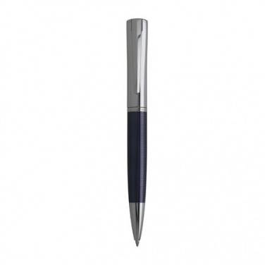 Logo trade promotional items picture of: Ballpoint pen Conquest Blue