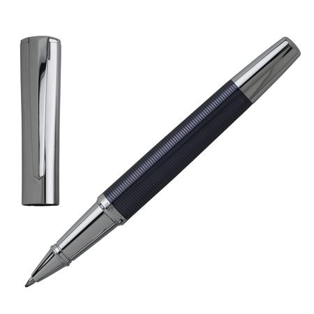 Logotrade corporate gift picture of: Rollerball pen Conquest Blue