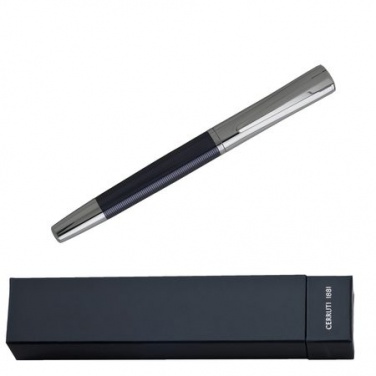 Logo trade corporate gifts picture of: Rollerball pen Conquest Blue