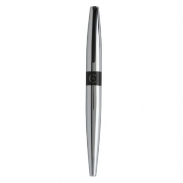 Logotrade promotional giveaway picture of: Rollerball pen Frank Chrome, grey