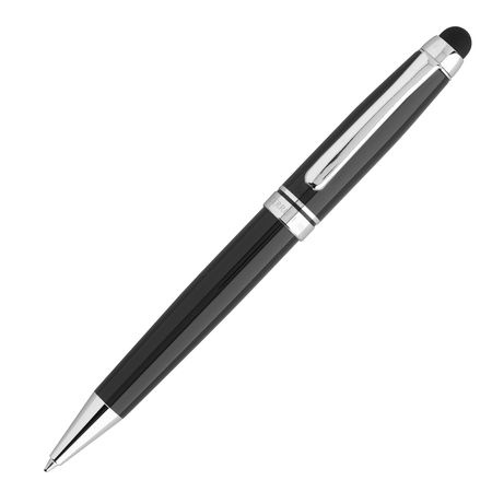 Logotrade promotional merchandise picture of: Ballpoint pen Pad, black