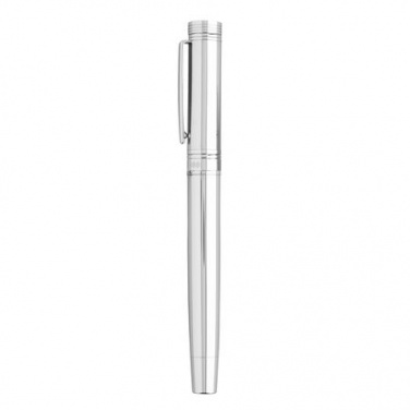 Logo trade advertising product photo of: Rollerball pen Zoom Silver