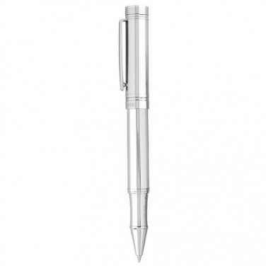 Logotrade promotional item picture of: Rollerball pen Zoom Silver
