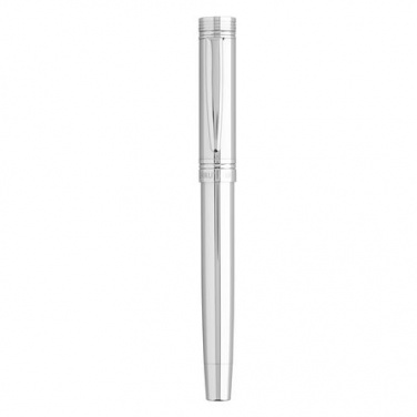 Logo trade promotional giveaways picture of: Rollerball pen Zoom Silver