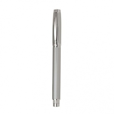 Logo trade corporate gifts image of: Rollerball pen Myth, grey