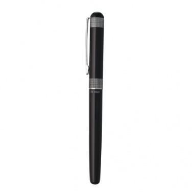 Logotrade promotional gift image of: Fountain pen Mesh, black