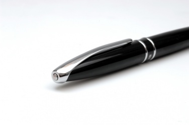 Logo trade corporate gift photo of: Fountain pen Silver Clip, black