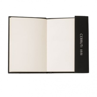 Logo trade promotional products image of: Note pad A5 Drawer, black