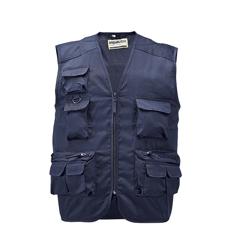 Logotrade business gifts photo of: Fishing vest, dark blue, XL