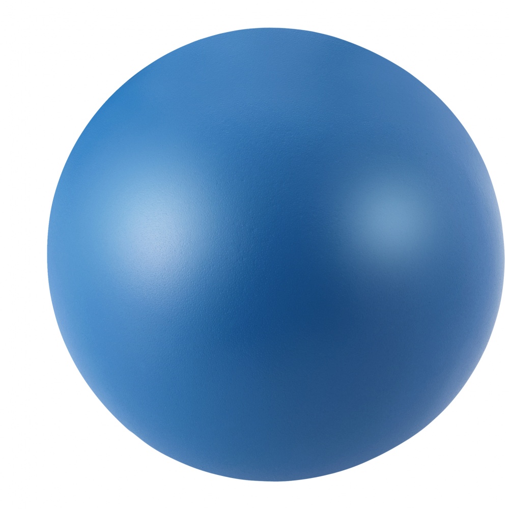 Logotrade promotional item picture of: Cool round stress reliever, blue