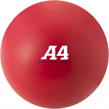 Logotrade promotional giveaway picture of: Cool round stress reliever, red