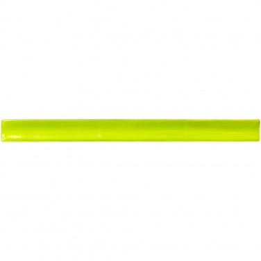 Logo trade promotional merchandise photo of: Hitz compliant neon slap wrap, yellow