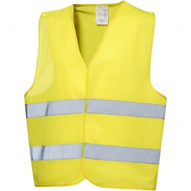 Logo trade promotional gifts picture of: Professional safety vest in pouch, yellow