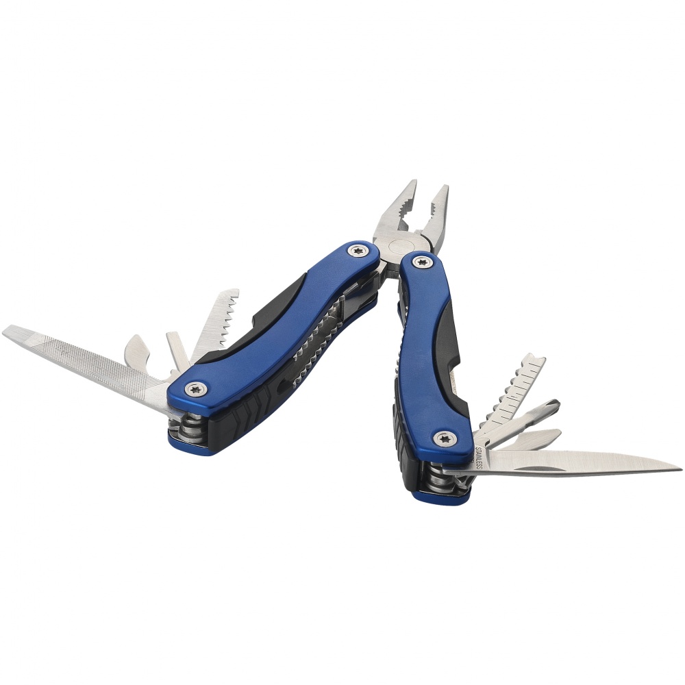 Logo trade advertising products image of: Casper 11-function multi tool, blue