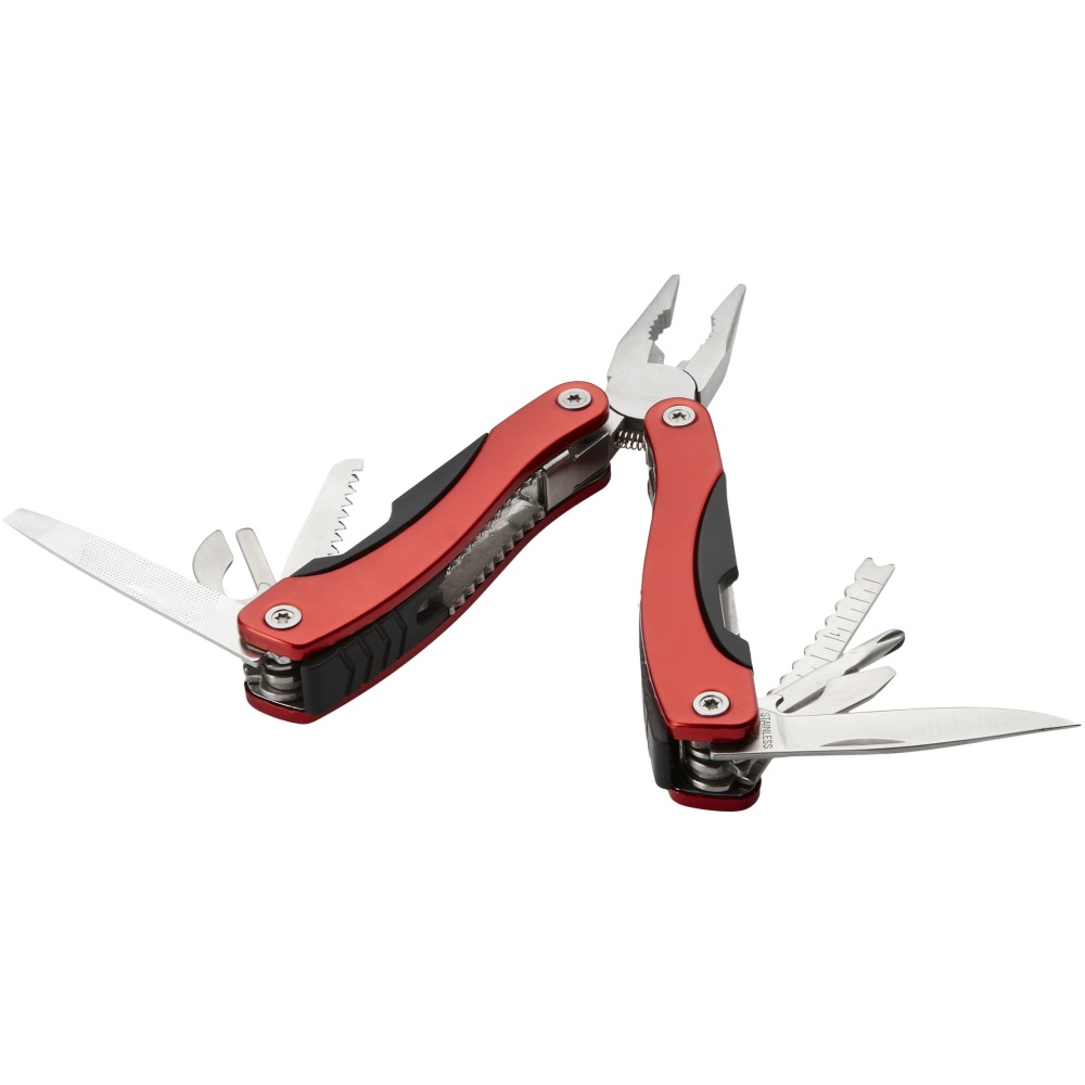 Logotrade promotional products photo of: Casper 11-function multi tool, red