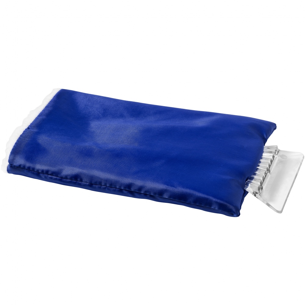 Logo trade promotional product photo of: Colt Ice Scraper with Glove, blue