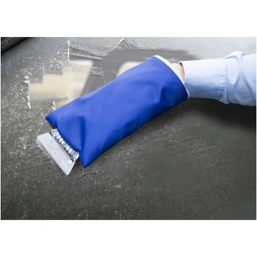 Logo trade promotional gift photo of: Colt Ice Scraper with Glove, blue