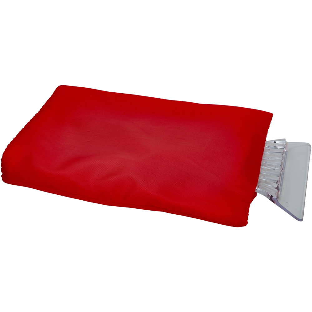 Logo trade advertising products image of: Colt Ice Scraper with Glove, red