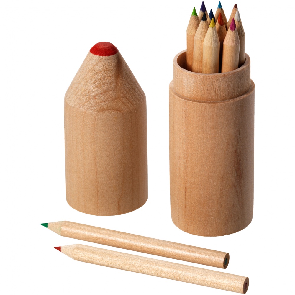 Logo trade promotional items picture of: 12-piece pencil set