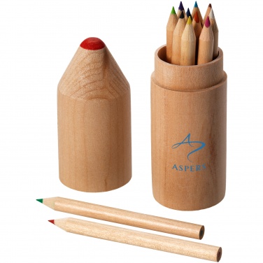 Logo trade advertising products image of: 12-piece pencil set