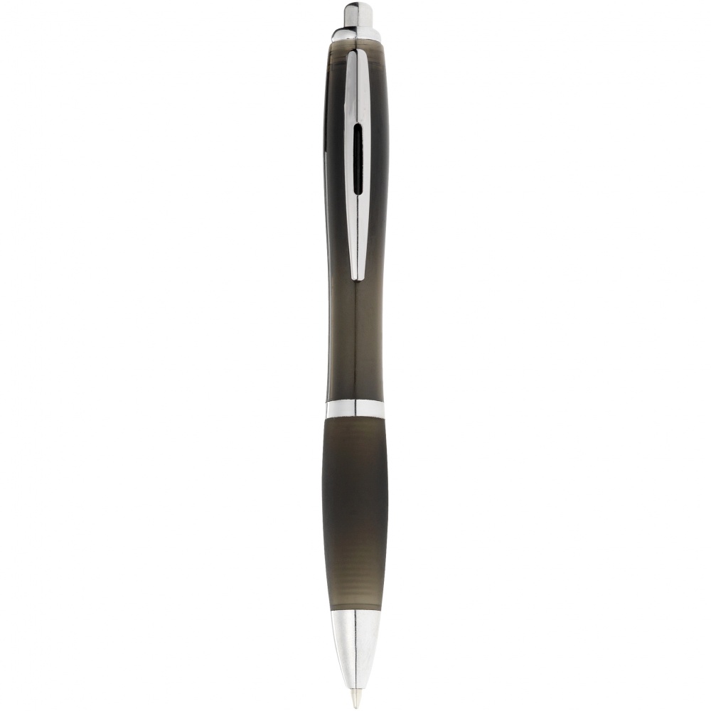 Logo trade promotional merchandise picture of: Nash ballpoint pen, black