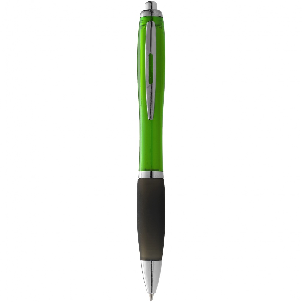 Logo trade corporate gift photo of: Nash ballpoint pen, light green