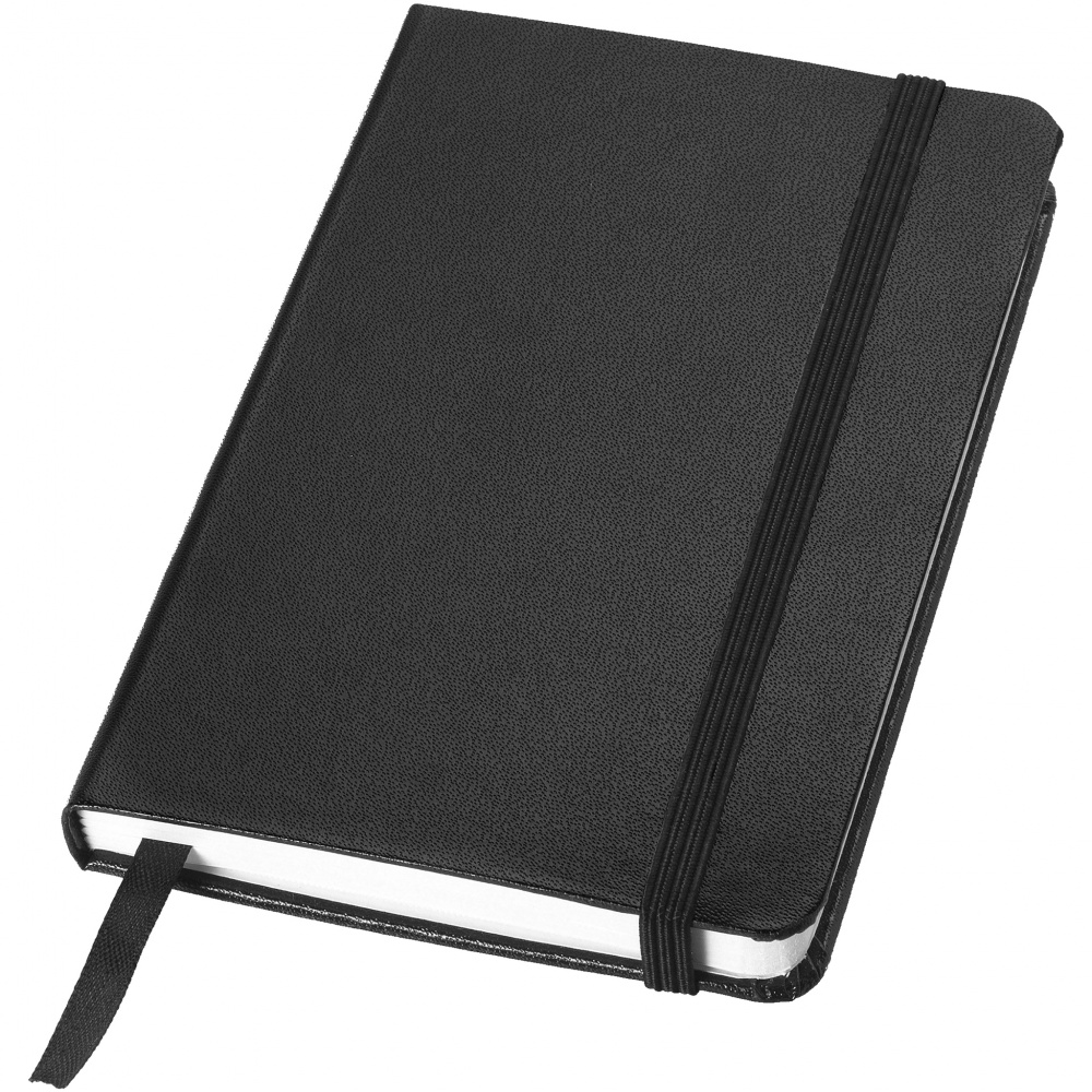 Logotrade promotional item picture of: Classic pocket notebook, black