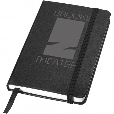 Logo trade advertising products image of: Classic pocket notebook, black