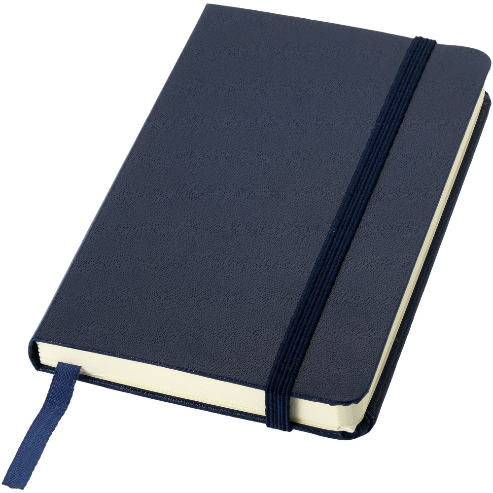 Logotrade promotional product picture of: Classic pocket notebook, dark blue