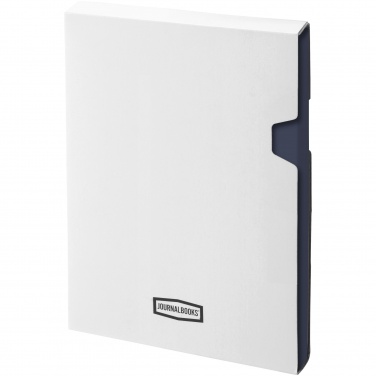 Logo trade advertising product photo of: Classic pocket notebook, dark blue