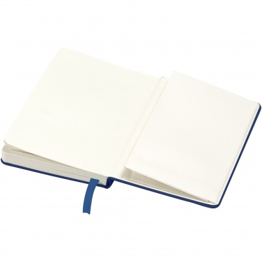 Logo trade promotional products image of: Classic pocket notebook, dark blue