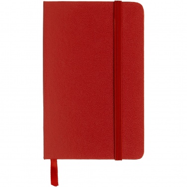 Logo trade business gifts image of: Classic pocket notebook, red