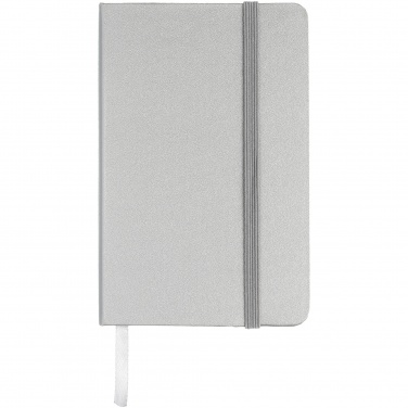Logo trade promotional items image of: Classic pocket notebook, gray