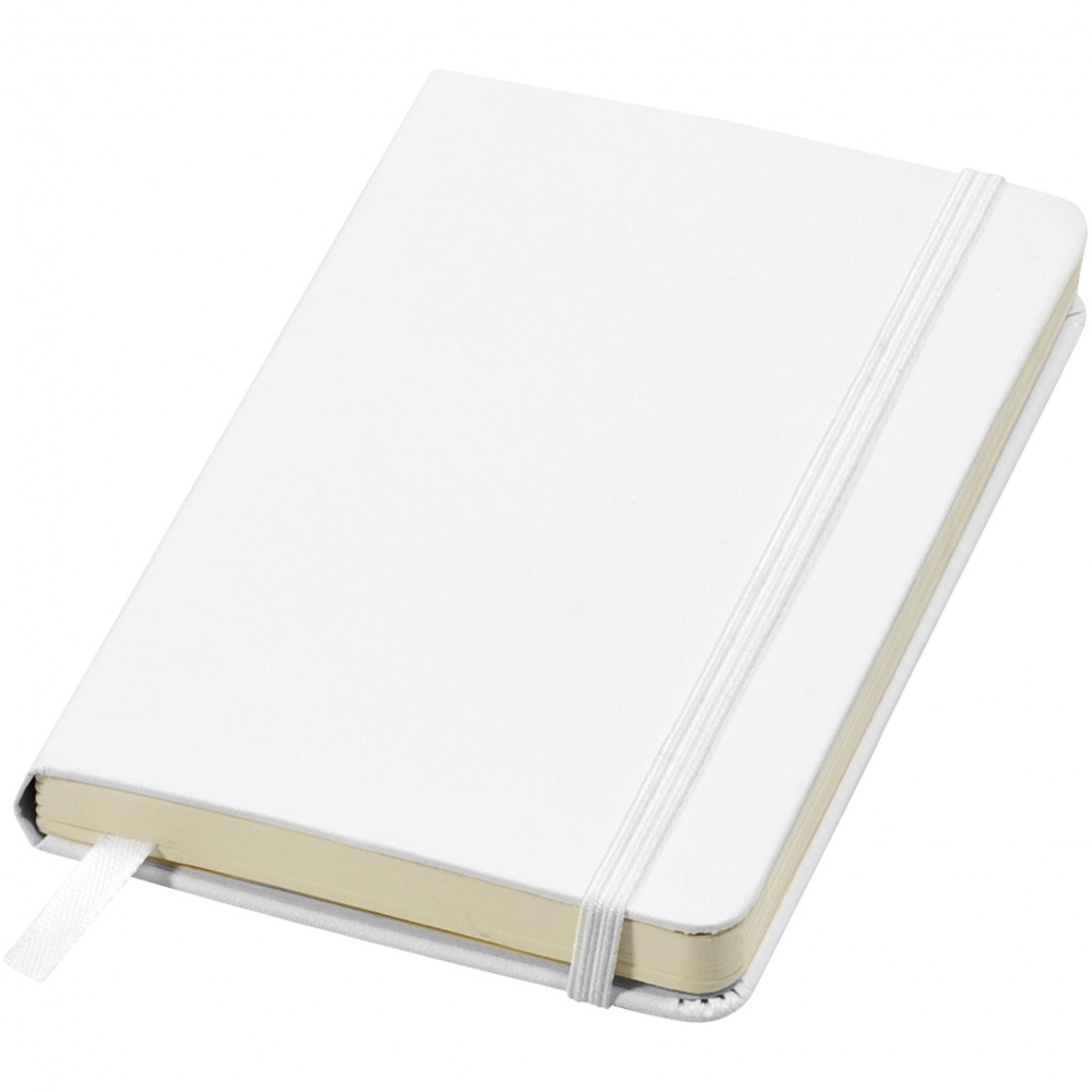 Logo trade advertising product photo of: Classic pocket notebook, white