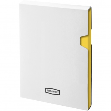Logo trade promotional item photo of: Classic office notebook, yellow
