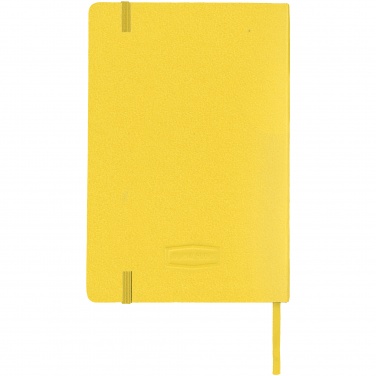 Logo trade promotional items image of: Classic office notebook, yellow