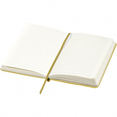 Logo trade promotional merchandise image of: Classic office notebook, yellow
