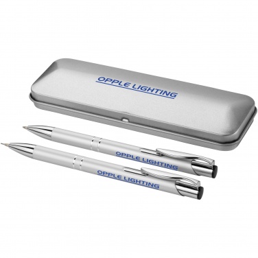Logotrade promotional product image of: Dublin pen set, gray
