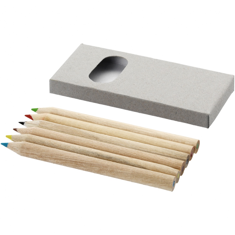 Logo trade corporate gifts picture of: 6-piece pencil set